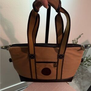 Eddie Bauer adventure vintage cooler tote insulated everyday safari aesthetic